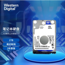 西部数据（WD） 蓝盘 1TB 2.5英寸 7mmSATA  接口1t 笔记本   硬盘 WD10SPZX