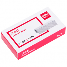 得力(deli)高强度24/6订书钉0012