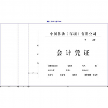 国产 660*212mm 会计凭证封皮 