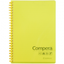 齐心 CPA5801 Compera 双螺旋PP面本A5 80页