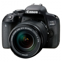佳能(Canon) EOS 800D+（18-135mm+50mm F1.8） 双镜头套装