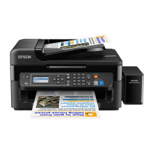  爱普生（EPSON）L565 墨仓式 网络传真打印机一体机（打印 复印