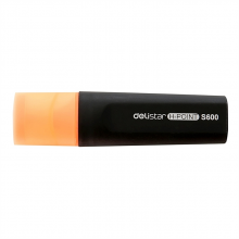 得力 S600 荧光笔 5.0mm 10支/盒（单位：支） 橙
