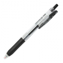 斑马 JJ15 签字笔中性笔水笔 0.5mm 10支/盒 (单位:支) 黑色