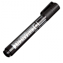 齐心 MK808 单头可加墨水记号笔2.0mm 10支/盒 黑
