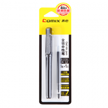齐心 K3780 金领中性笔0.5mm 1支卡装 黑