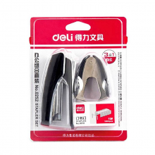 得力 0252 公组合套装 订书机  （单位：套） 黑色