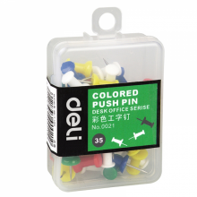 得力彩色工字钉0021