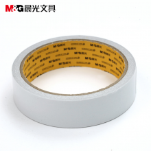 晨光棉纸双面胶带24mm*10y AJD97351