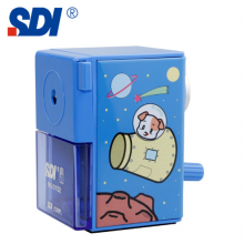 手牌（SDI）卷笔刀削笔器金属转笔刀手摇式削笔机卷笔削笔刀 金属削笔机0152