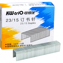 可得优（KW-triO） 镀锌丝订书钉 订书针 1000枚/盒 23/15