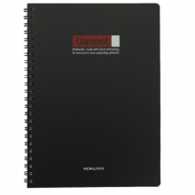 Gambol渡边系列WCN-DS6000 B5 60页 PP面双螺旋笔记本/记事本 
