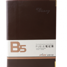 金辉笔记本商务 B5记事本 PU软皮笔记薄 160页 记事薄JH-16162