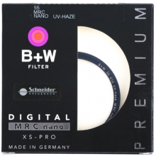 B+W uv镜 滤镜 55mm UV镜