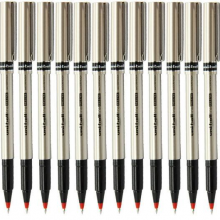 三菱（uni） UB-177 大容量走珠笔 水笔0.7mm（红色） 12支/盒