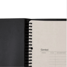 渡边（gambol）FR0031 26孔夹活页本/笔记本 B5 30页 单本装 