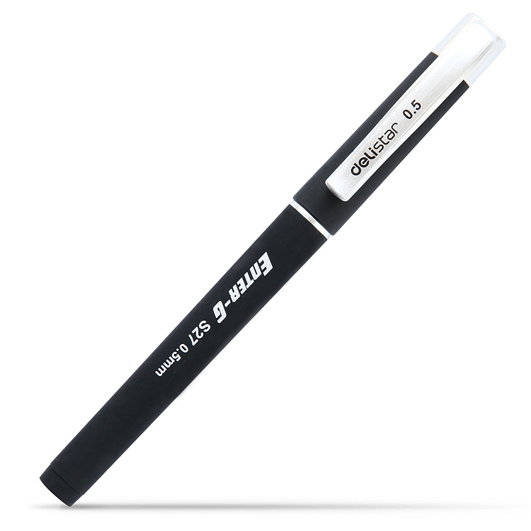 得力S27 中性笔 0.5 mm 12支/盒