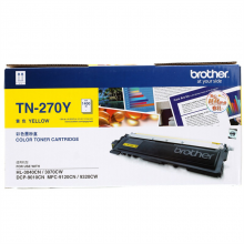 兄弟（brother） TN-270Y黄色粉仓（适用于DCP-9010CN/HL-3040CN/HL-3070CW/MFC-9120CN/MFC-9320CW）