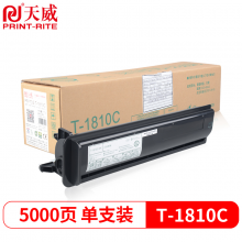 天威 T-1810C-5K粉盒 适用东芝TOSHIBA 181 182 211碳粉242212墨粉PS-ZT1810C复印机墨盒T1810C-10K低容粉筒