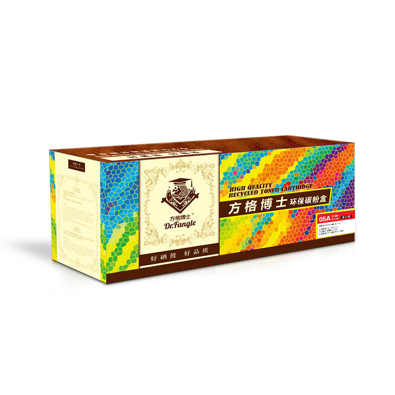 Dr.F方格博士 CE505A/319黑鼓(带芯片) 易加粉
