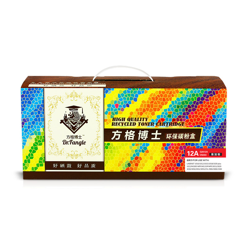 Dr.F方格博士 Q2612A/303黑鼓 易加粉