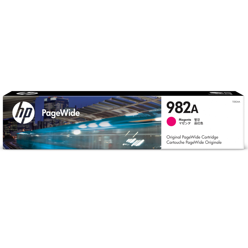 惠普（HP）T0B24A 品红页宽墨盒耗材（适用765dn；780dn；785zs）