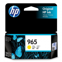 惠普（HP）3JA79AA 965 黄色墨盒(适用于HP OfficeJetPro9010/9019/9020)