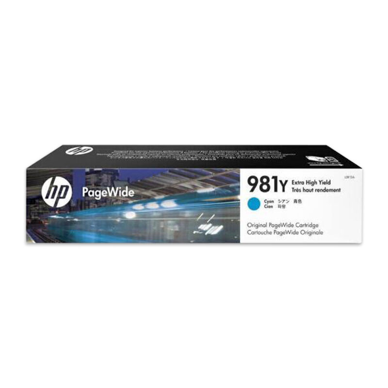 惠普（HP）981a 981x墨盒 适用X556DN X586D X586F X586ZL0R13A墨盒青色981Y（约16000页）