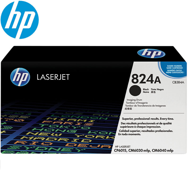 惠普（HP）823a粉盒 824a硒鼓 适用CM6030 6040 CP6015CB384A黑色成像鼓(约23000页)