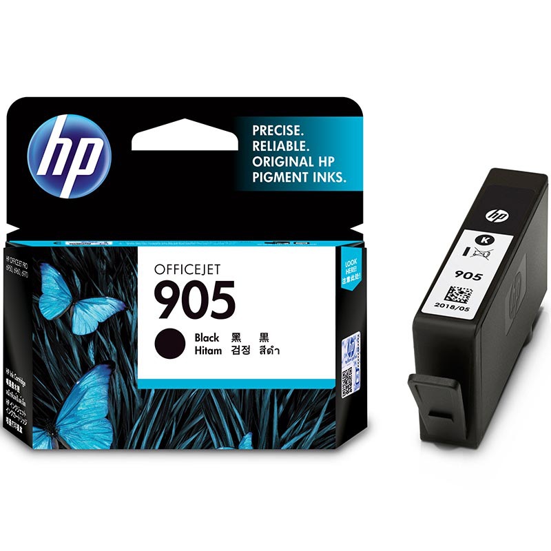 惠普（HP）T6M01AA 905 黑色墨盒 (适用于HPOJ6960,6970)