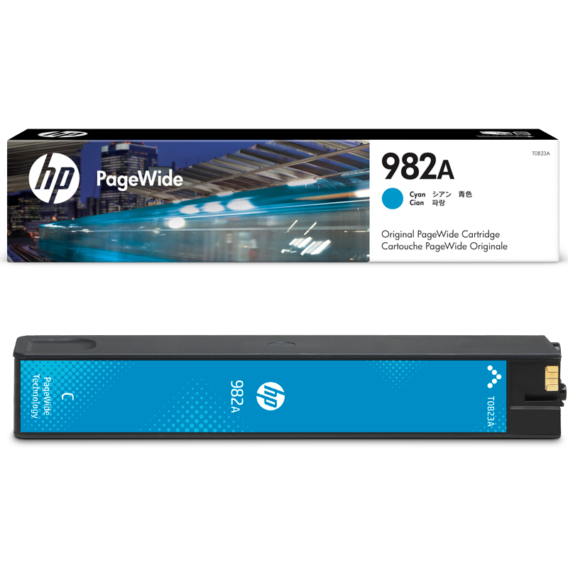 惠普（HP）T0B23A 青色页宽墨盒耗材（适用HP765dn；780dn；785zs）