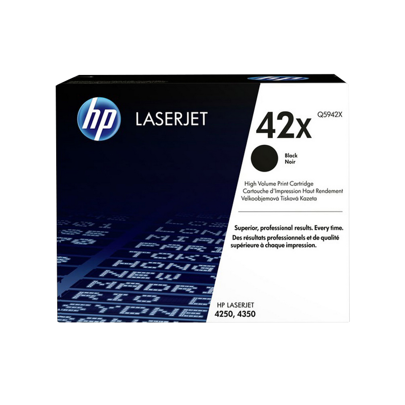 惠普（HP）Q5942X 高容量黑色硒鼓 42X (适用4250/4350机型)约20000页