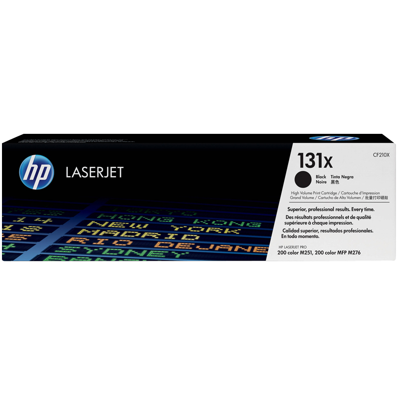 惠普（HP）CF210X 高容量黑色硒鼓 131X (适用200 ColorM251/MFPM276机型)约2400页