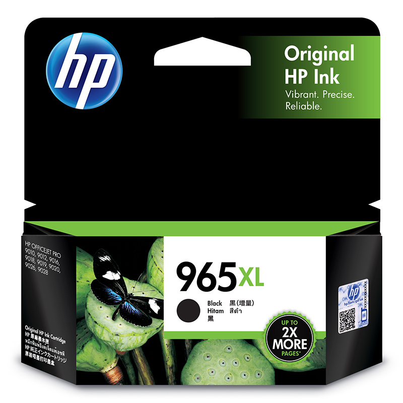 惠普（HP）3JA84AA 965XL 黑色大容量墨盒(适用于HP OfficeJet Pro9010/9019/9020)