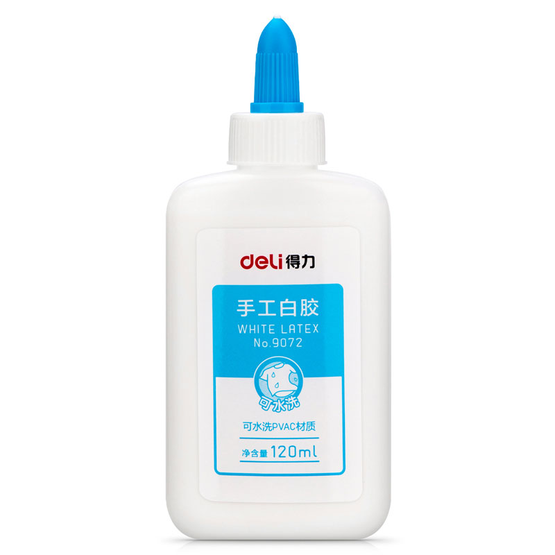 得力 deli 9072 手工白胶(混)(12瓶)