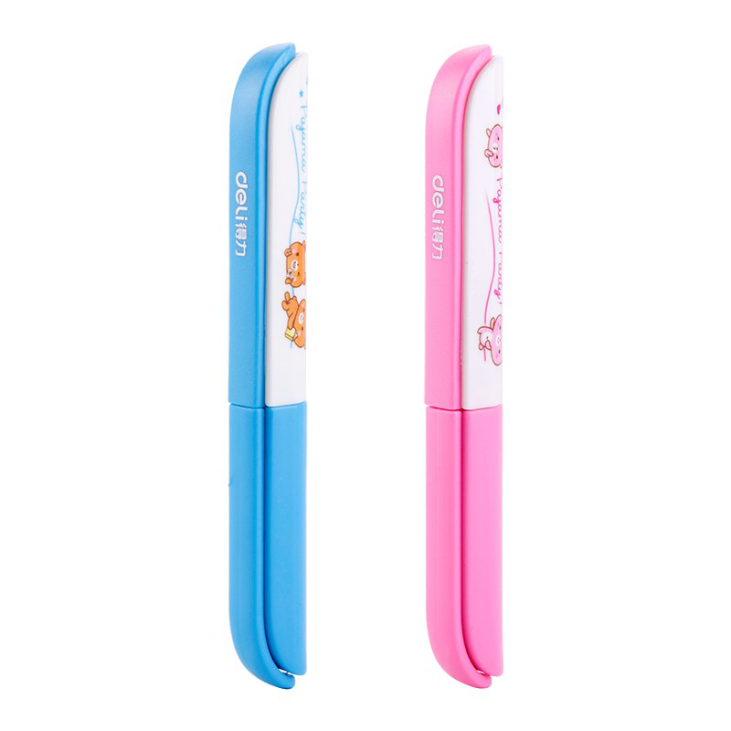 得力6067剪刀粉色1把