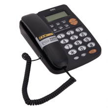得力（deli）780来电显示电话机（黑色）