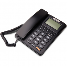 得力（deli） 773 电话机(黑色)(1台/盒) 