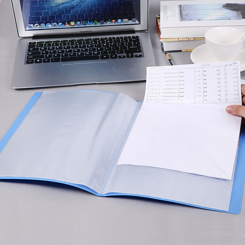 晨光(M&G)A4经济型 资料册 文件册 PP材质文件夹 30页 ADM94630 单个装蓝色