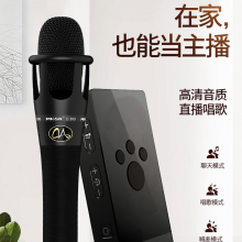 魅声 I魅-E300 手机专用麦克风话筒声卡套装 K歌快手映客主播唱歌录音喊麦直播设备全套 电脑通用外置声卡