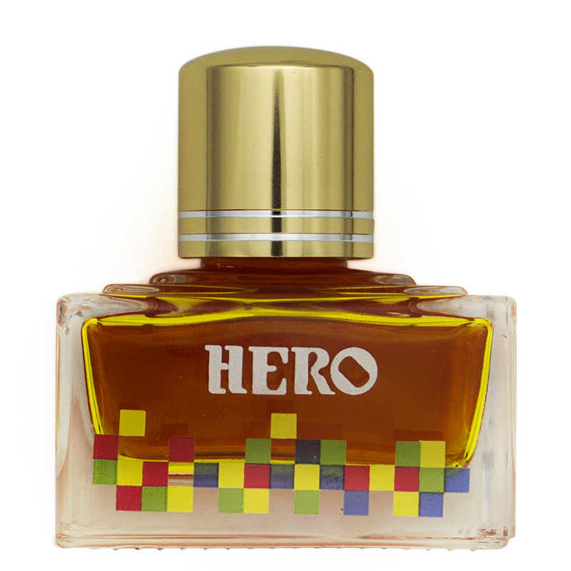 英雄（HERO）钢笔/签字笔钢笔墨水 非碳素染料型彩色墨水系列7109彩墨黄色