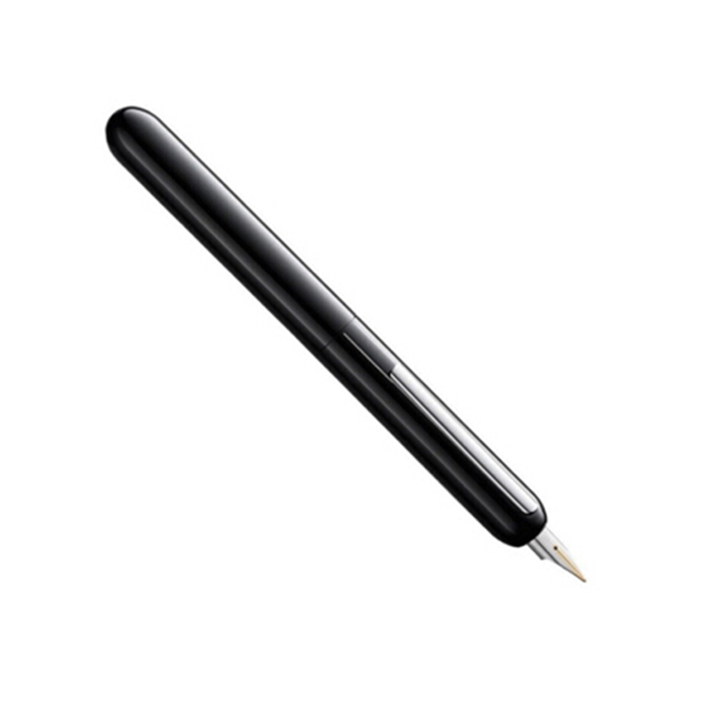 凌美(LAMY)钢笔签字笔墨水笔Dialog3焦点系列亮黑汉漆14K镀金EF尖商务办公送礼礼品礼盒套装