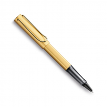 凌美(LAMY)宝珠笔签字笔LX系列时尚商务宝珠笔签字笔水笔土豪金色黑色笔芯