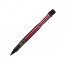 凌美(LAMY)圆珠笔中性笔AL-star恒星系列紫色原子笔宝珠笔黑色笔芯商务办公
