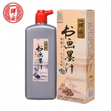 北京一得阁大容量毛笔金墨汁云头艳书法书画国画500g小瓶专用大瓶墨水中华学生大桶装250g练 1073书画墨汁500g(1斤装)