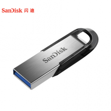 闪迪SanDisk256GB USB3.0 U盘 CZ73酷铄 银色  读速150MB/s 金属外壳