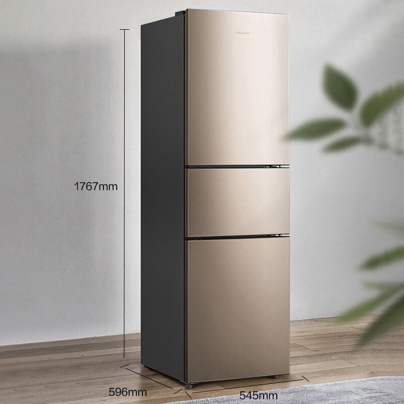 海信 (Hisense) 220升三开门小冰箱 中门软冷冻 电冰箱小型 家用省电BCD-220D/Q