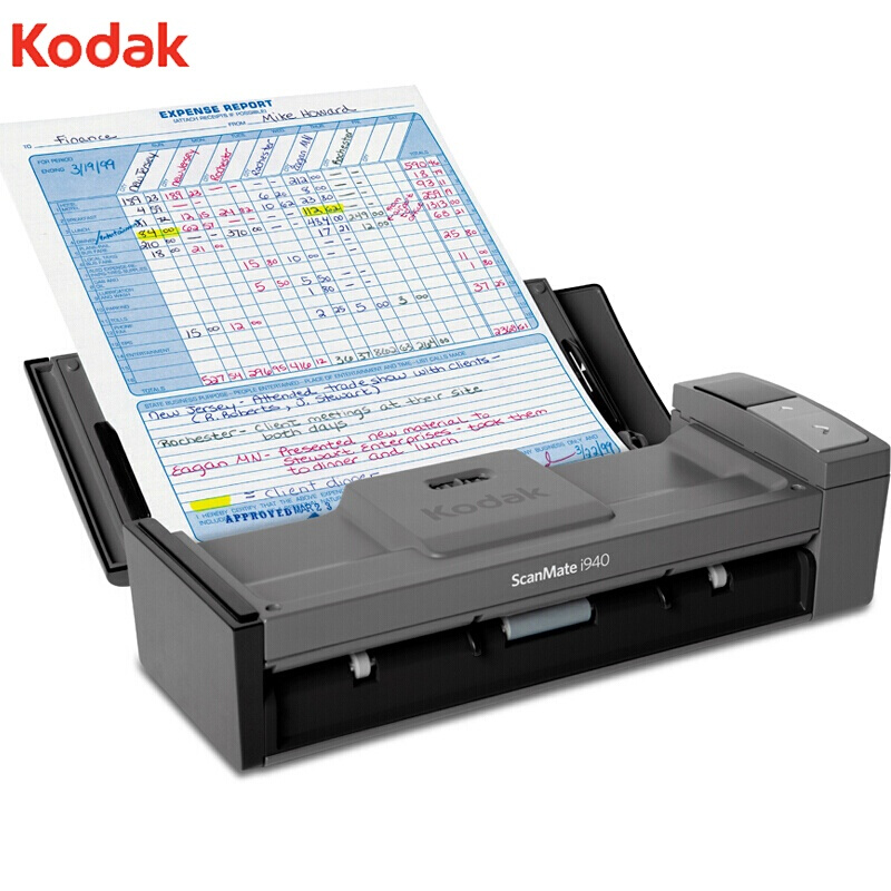 柯达（Kodak）i940 双面自动连续进纸扫描仪一分钟20张40面
