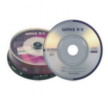 UNIS紫光 刻录盘 直径8厘米 CD /DVD 10片 空白光盘  1盒装 紫光8厘米小光盘 CD10张一盒