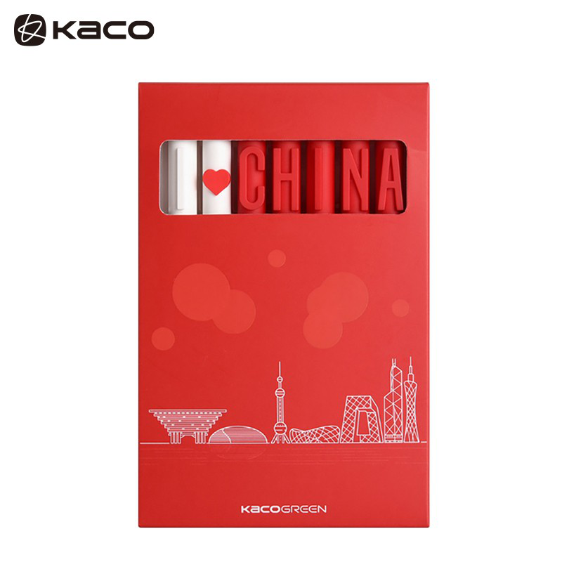 KACO 我爱中国中性笔套装  我爱中国 7支/盒